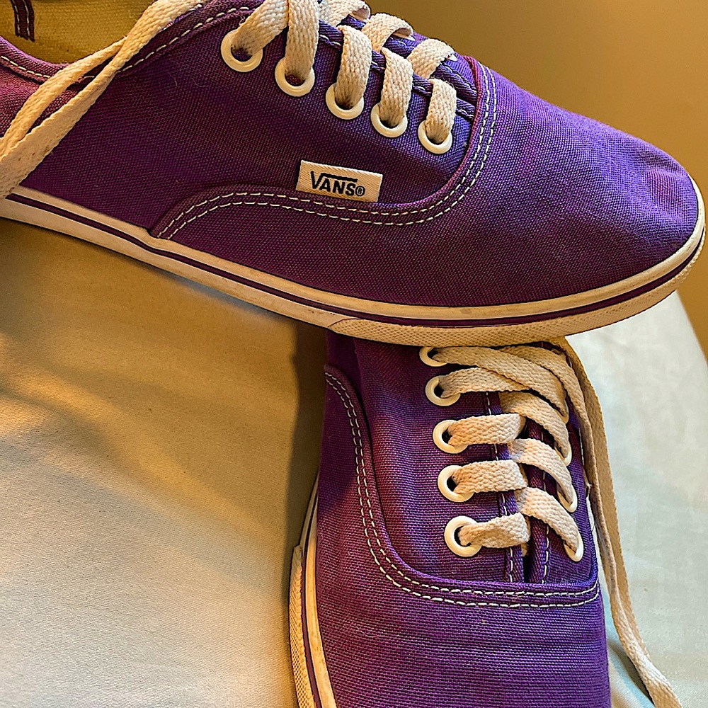 Purple Vans - Size 9